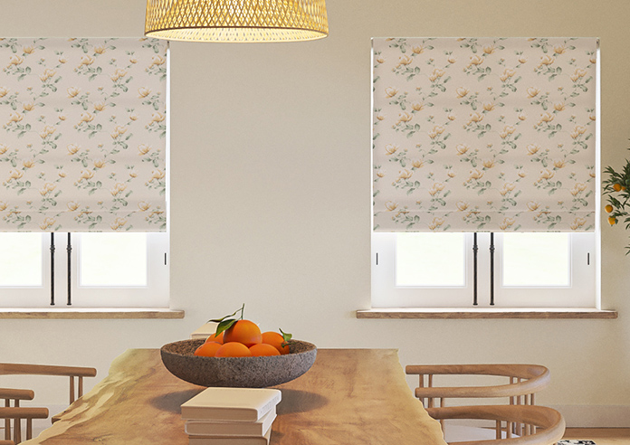 Sakura, Saffron - Roman Blind - Image 3